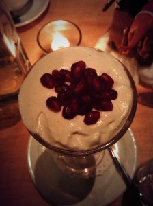 Woodlot- just for fun- a pumpkin and pomegranate souffle!