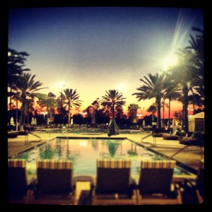 Sunset at the Waldrof