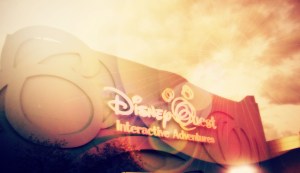 A shot at sunset of Downtown Disney