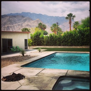 Our house in Palm Springs