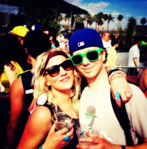 I-Dawg and Me during HAIM