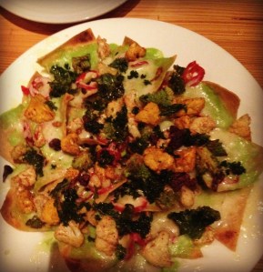 Cauliflower and Kale Nachos