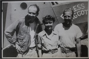 The Three Survivors: Decker, Hastings and McCollom. (Photograph from C. Earl Walter Jr. and B.B. McCollom)