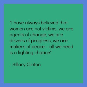 Hillary Clinton is one wise woman.